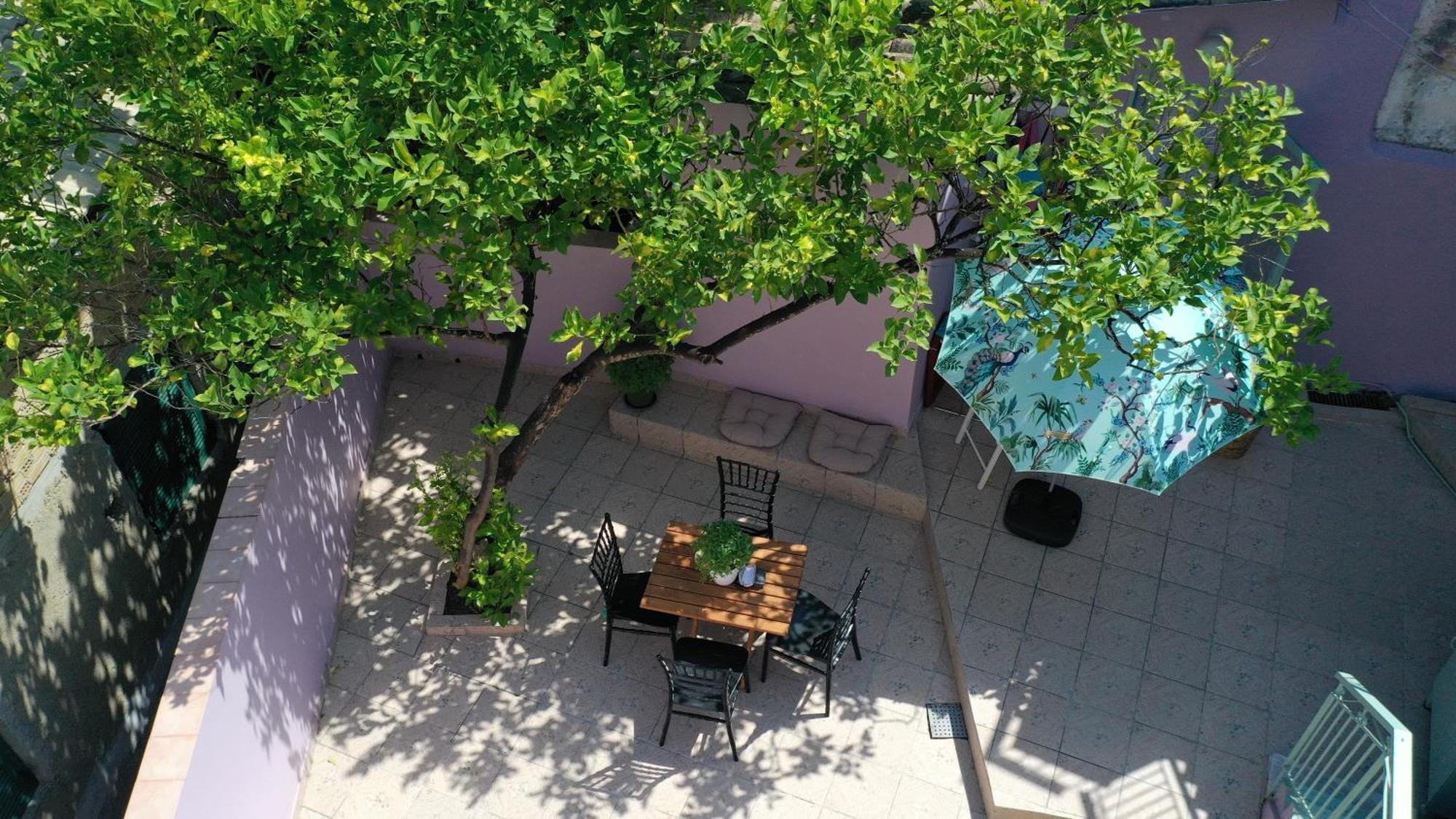 Siora Nina Charming Stone House Near Agios Gordios Villa Sinarádes Екстериор снимка